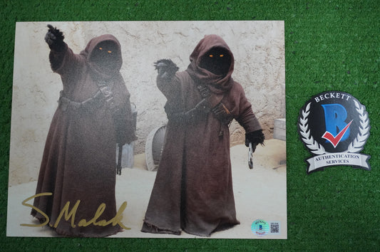 SUSANNA MALEK SIGNED 8x10 PHOTO JAWA in The Mandalorian BAS COA