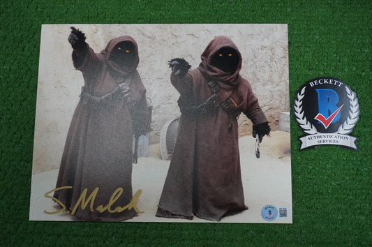 SUSANNA MALEK SIGNED 8x10 PHOTO JAWA in The Mandalorian BAS COA