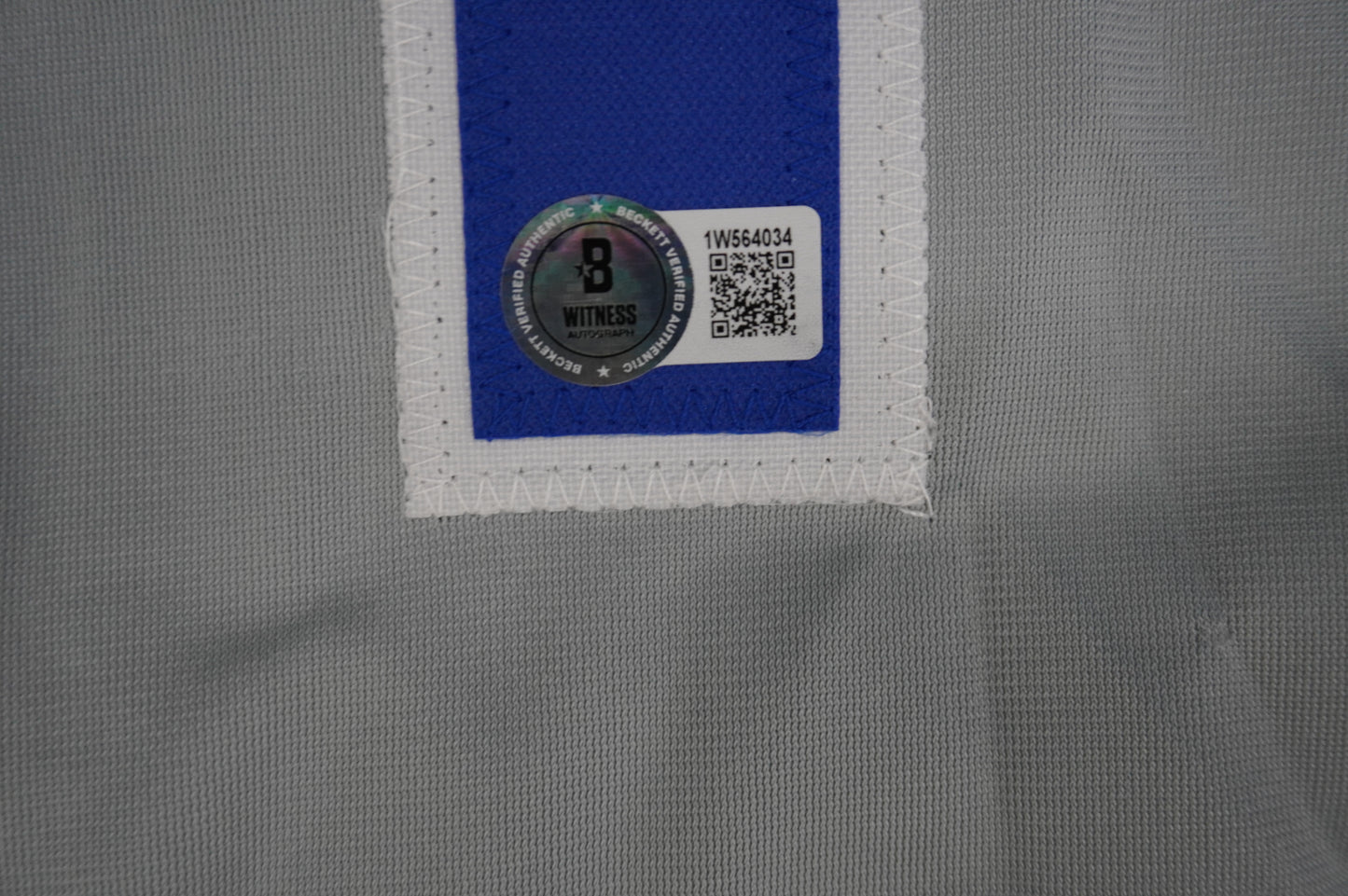 JULIO FRANCO TEXAS RANGERS SIGNED ROAD JERSEY BAS COA