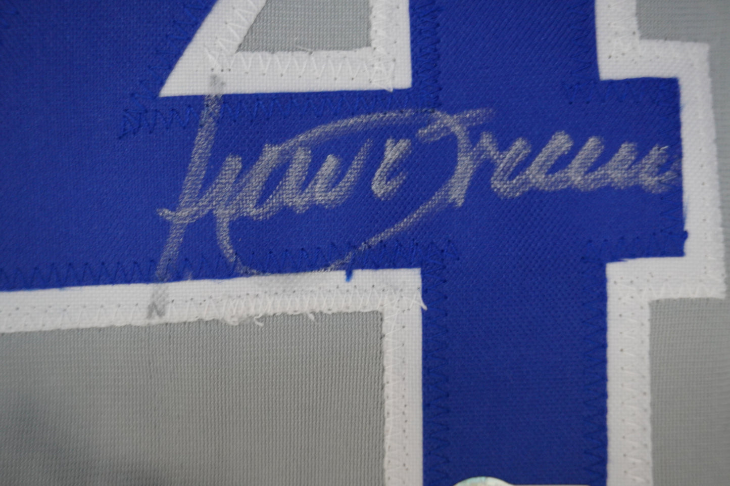 JULIO FRANCO TEXAS RANGERS SIGNED ROAD JERSEY BAS COA