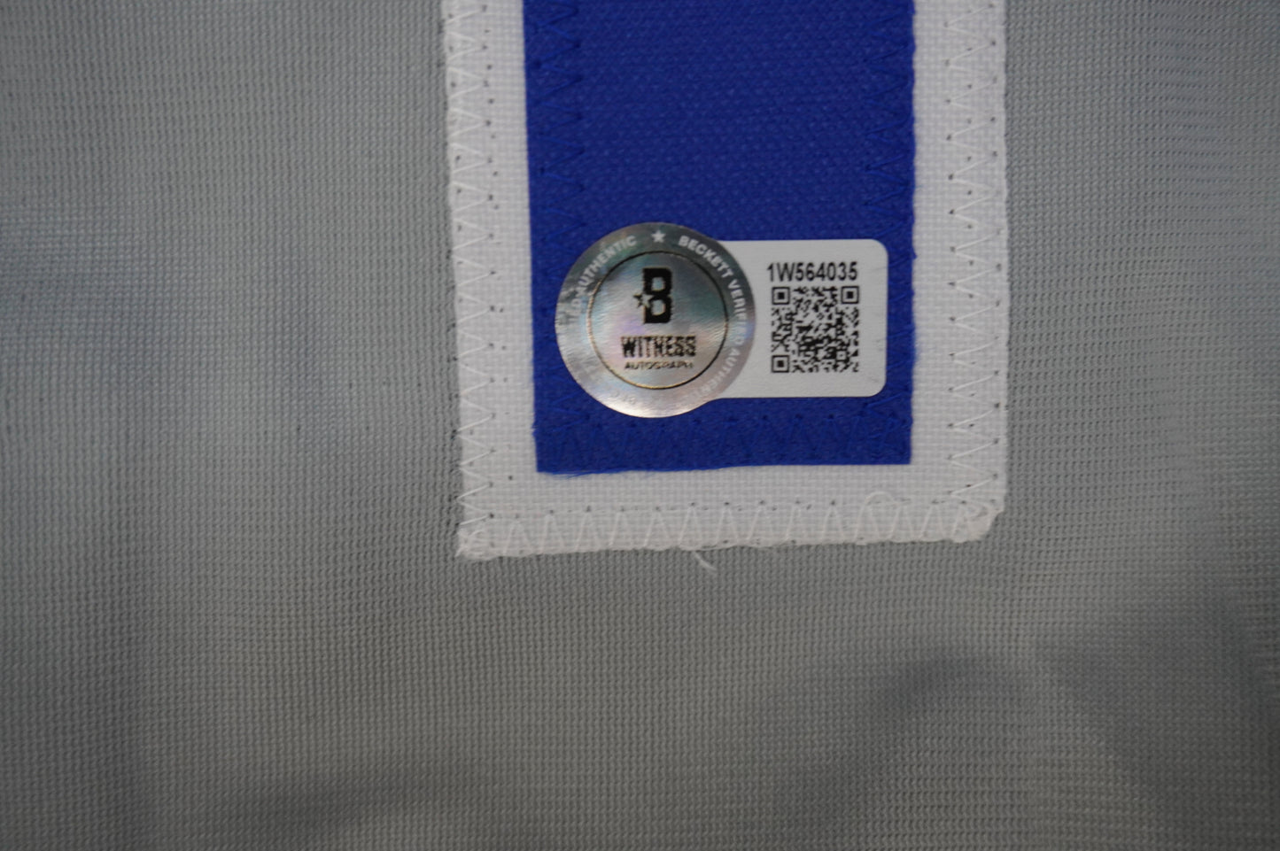 JULIO FRANCO TEXAS RANGERS SIGNED ROAD JERSEY BAS COA