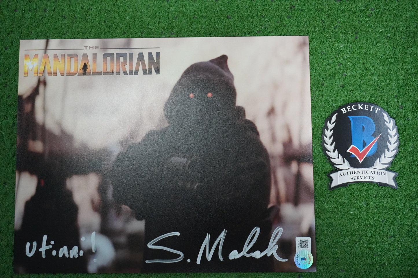 SUSANNA MALEK SIGNED 8x10 PHOTO JAWA in The Mandalorian w/Inscription BAS COA