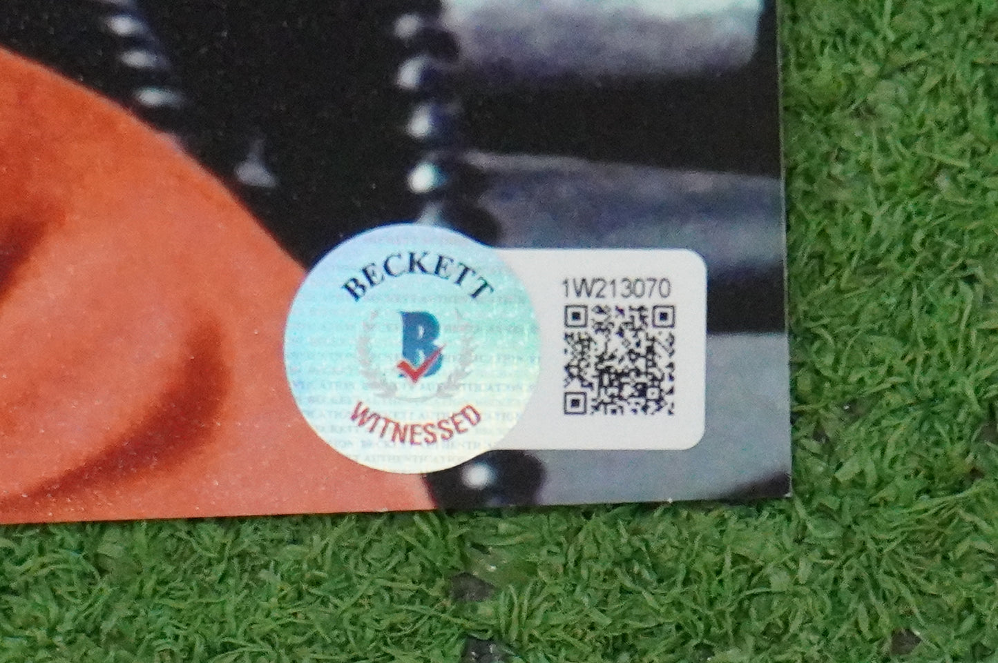 DAVID ANKRUM SIGNED 8x10 PHOTO STAR WARS Voice of Wedge w/Inscriptions BAS COA