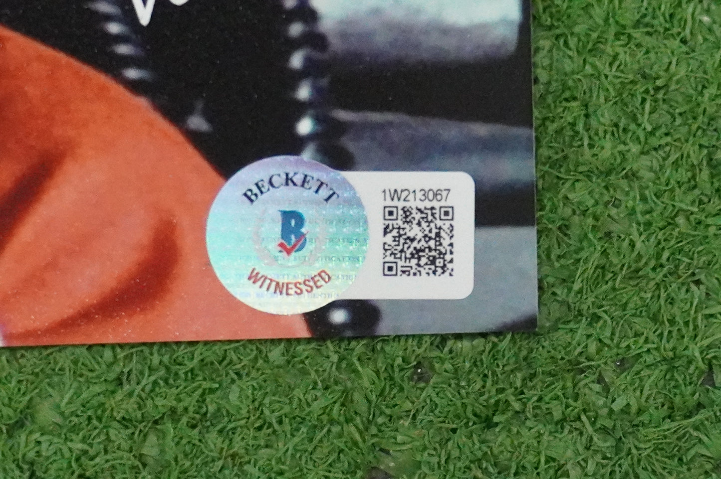 DAVID ANKRUM SIGNED 8x10 PHOTO STAR WARS Voice of Wedge w/Inscriptions BAS COA