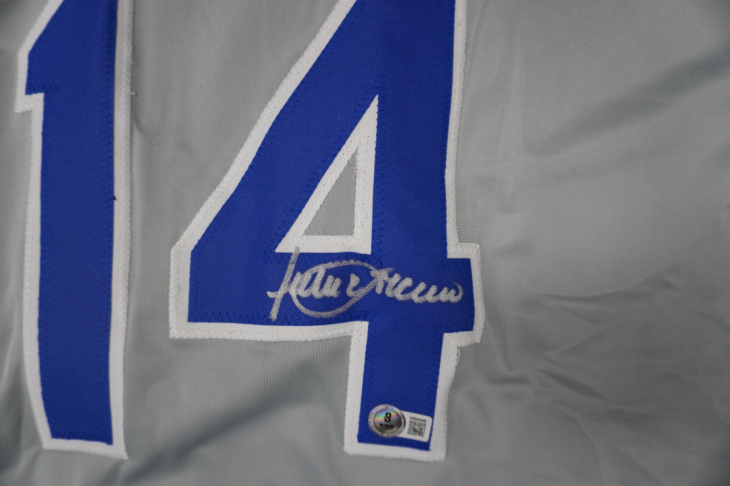 JULIO FRANCO TEXAS RANGERS SIGNED ROAD JERSEY BAS COA