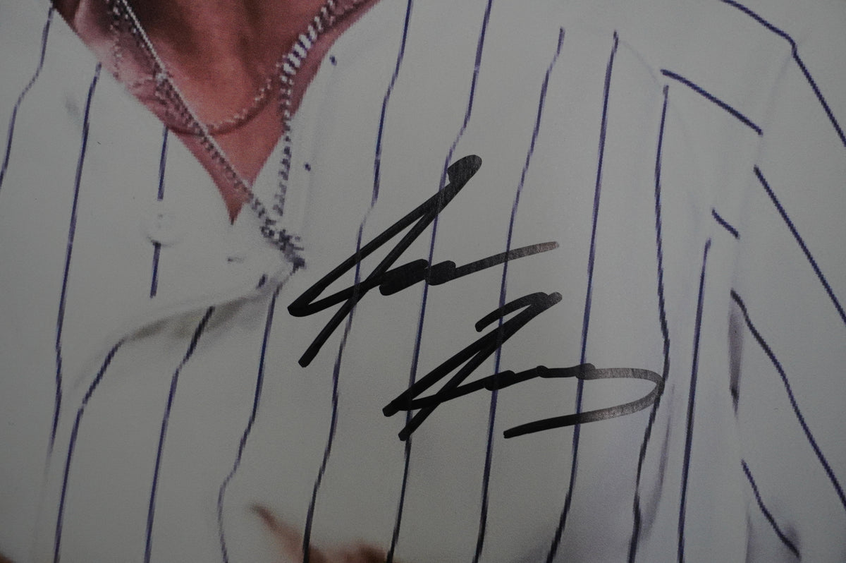 JACE JUNG TEXAS TECH RED RAIDERS SIGNED 24x36 Dallas Card Show FOAM BOARD BAS