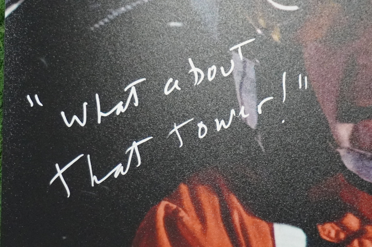 DAVID ANKRUM SIGNED 8x10 PHOTO STAR WARS Voice of Wedge w/Inscriptions BAS COA