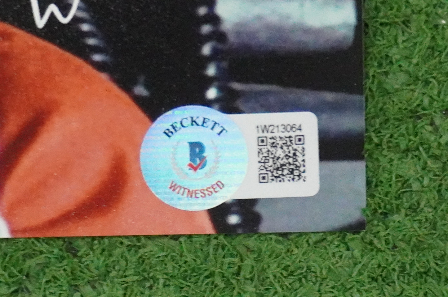 DAVID ANKRUM SIGNED 8x10 PHOTO STAR WARS Voice of Wedge w/Inscriptions BAS COA