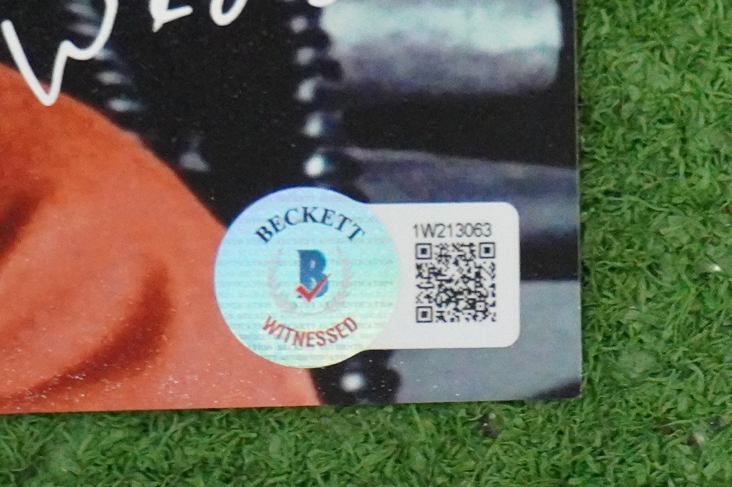 DAVID ANKRUM SIGNED 8x10 PHOTO STAR WARS Voice of Wedge w/Inscriptions BAS COA