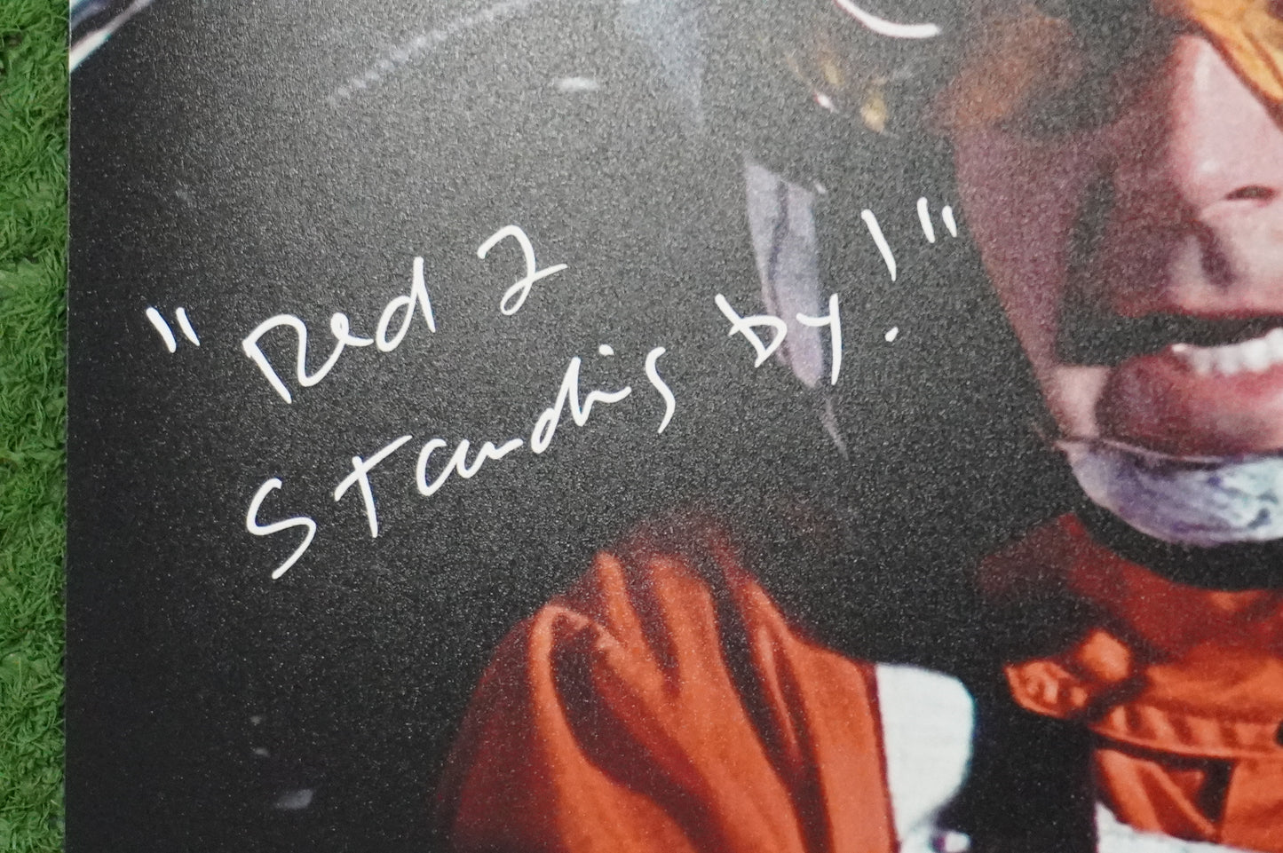 DAVID ANKRUM SIGNED 8x10 PHOTO STAR WARS Voice of Wedge w/Inscriptions BAS COA