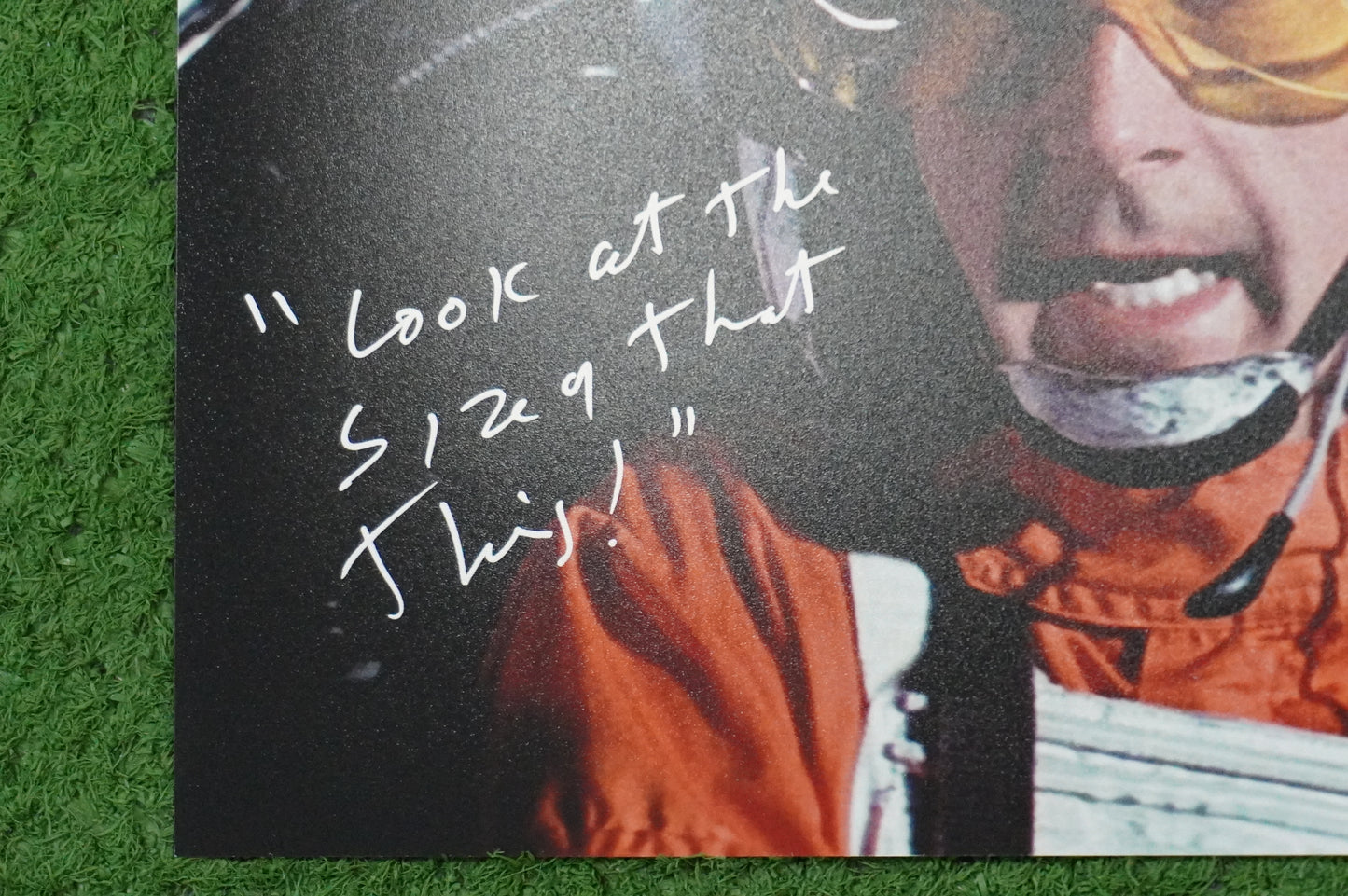 DAVID ANKRUM SIGNED 8x10 PHOTO STAR WARS Voice of Wedge w/Inscriptions BAS COA