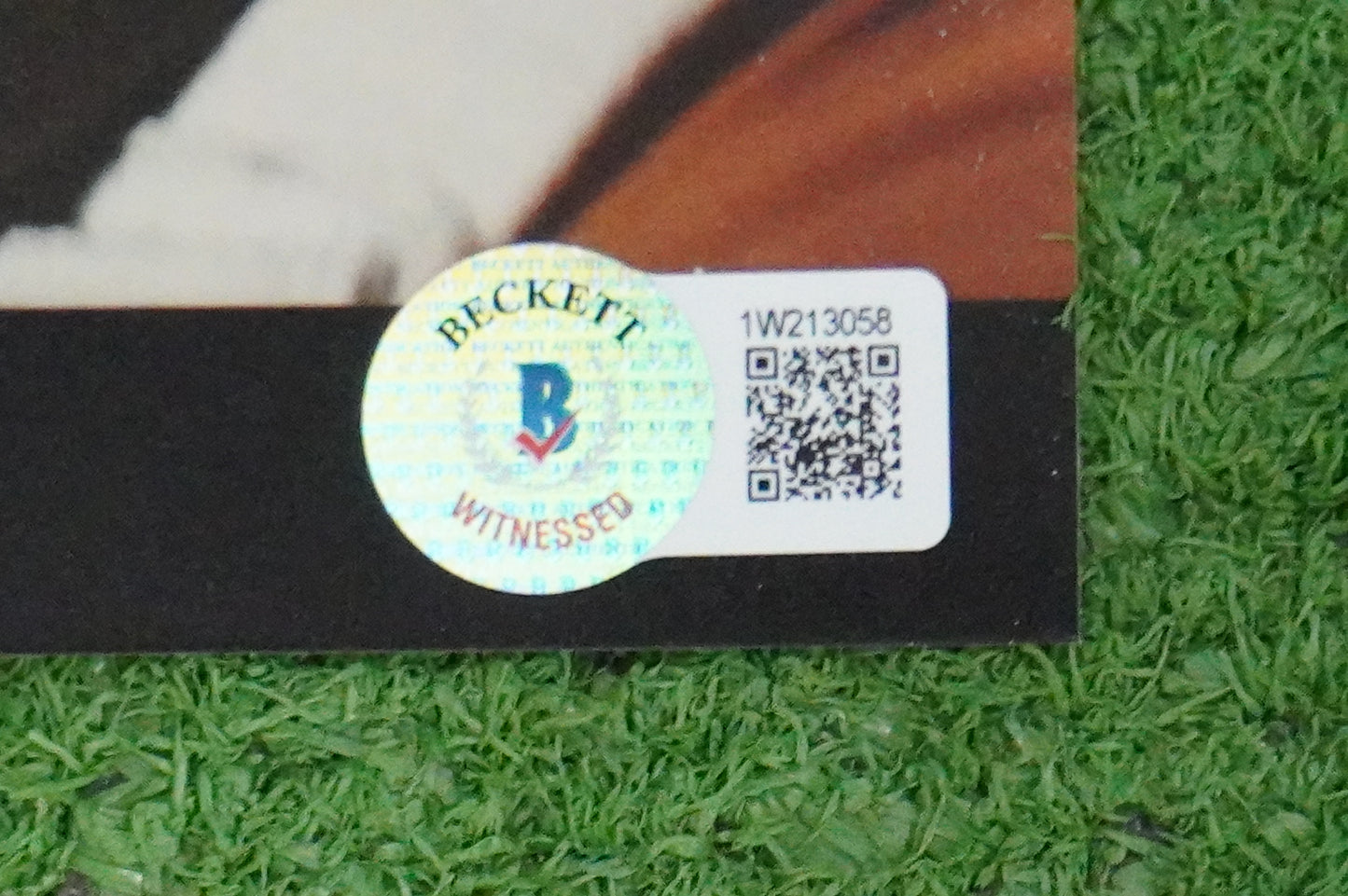 DAVID ANKRUM SIGNED 8x10 PHOTO STAR WARS Voice of Wedge w/Inscriptions BAS COA