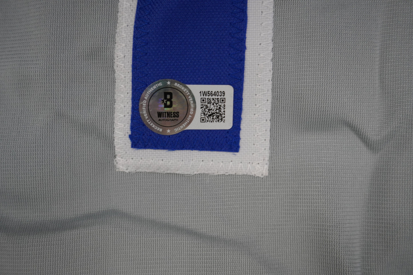 JULIO FRANCO TEXAS RANGERS SIGNED ROAD JERSEY BAS COA