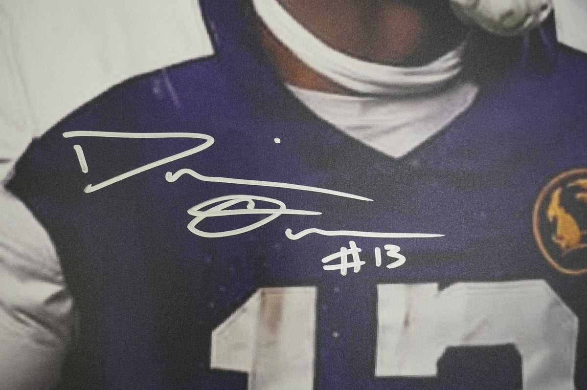 DeMARVION OVERSHOWN DALLAS COWBOYS SIGNED 24x36 Dallas Card Show FOAM BOARD Longhorns BAS
