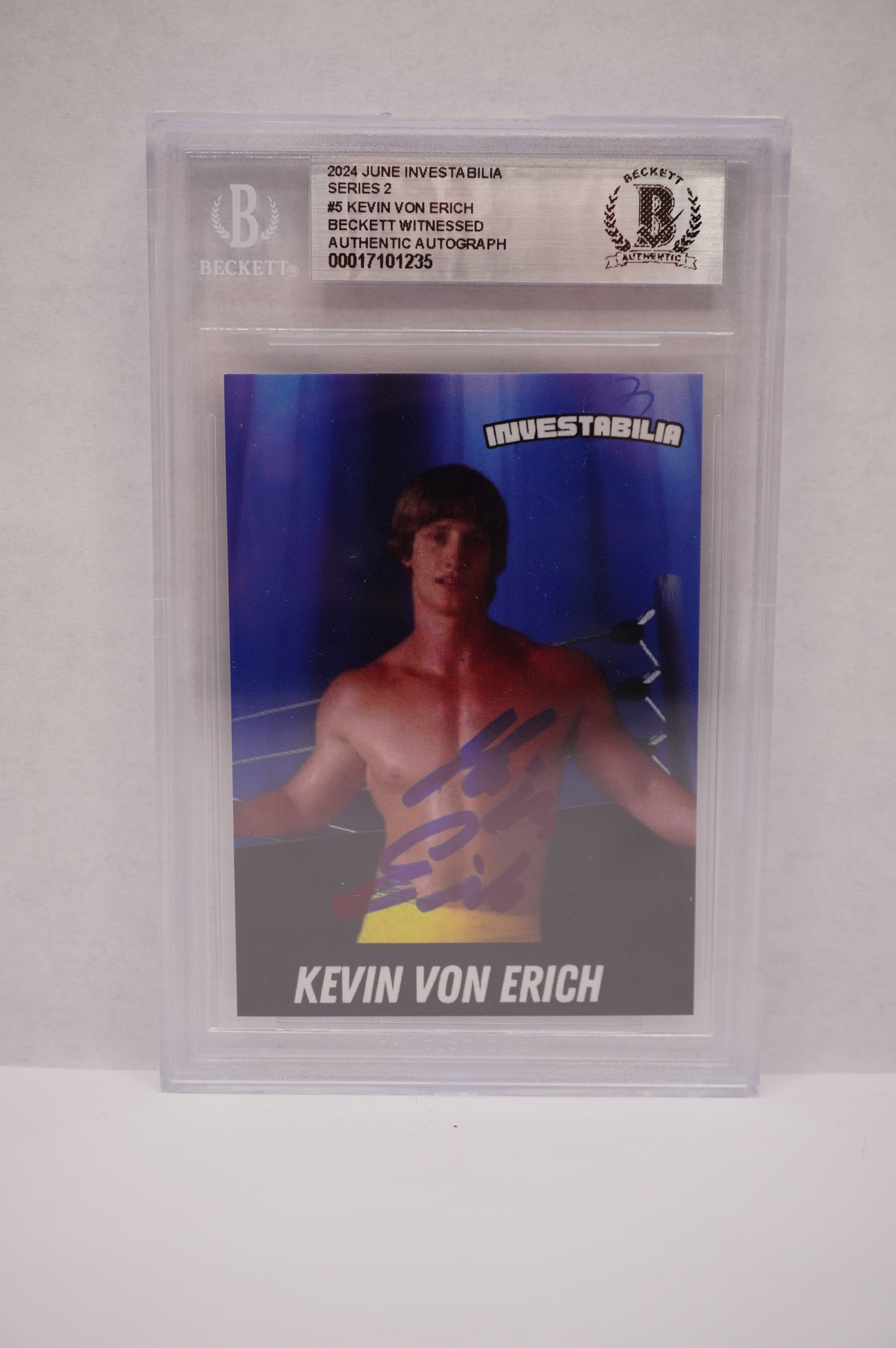 2024 JUNE INVESTABILIA SERIES 2 KEVIN VON ERICH #5 BGS AUTH. AUTO