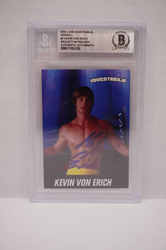 2024 JUNE INVESTABILIA SERIES 2 KEVIN VON ERICH #5 BGS AUTH. AUTO