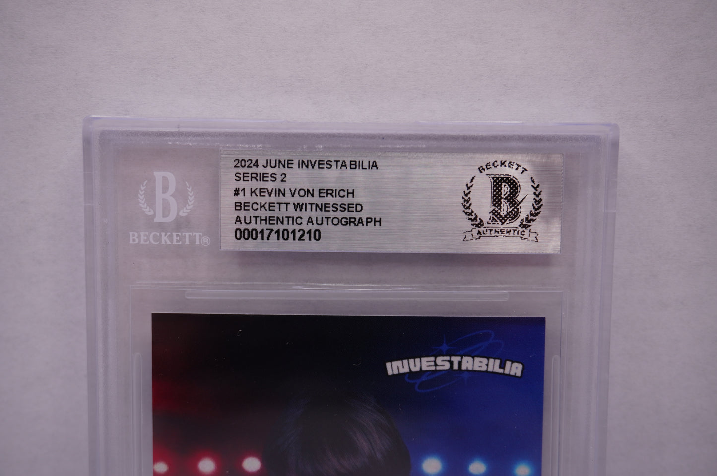 2024 JUNE INVESTABILIA SERIES 2 KEVIN VON ERICH BGS AUTH. AUTO