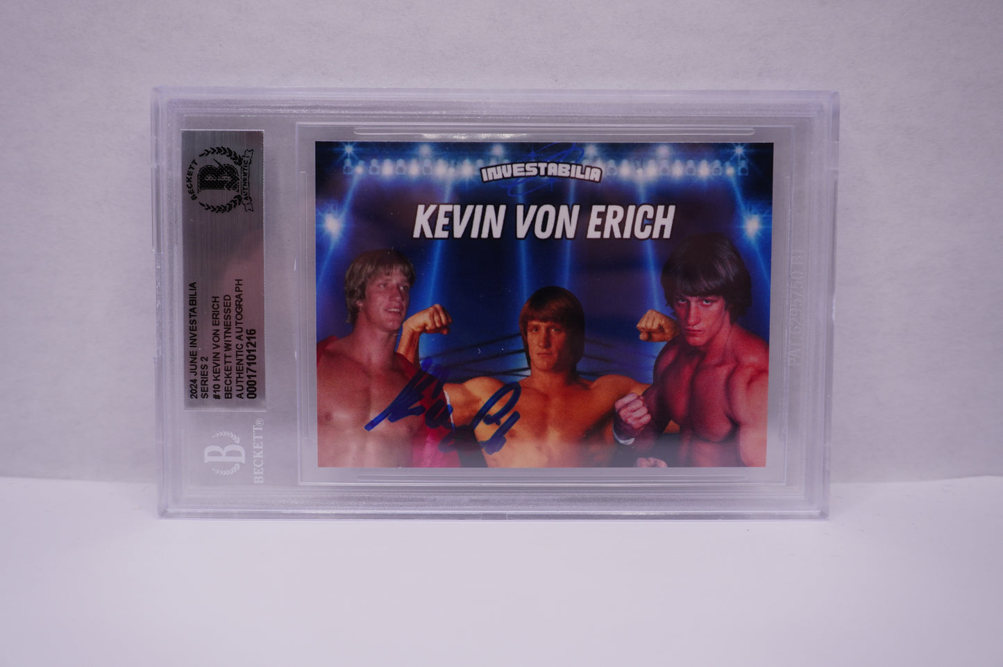 2024 JUNE INVESTABILIA SERIES 2 KEVIN VON ERICH #10 BGS AUTH. AUTO