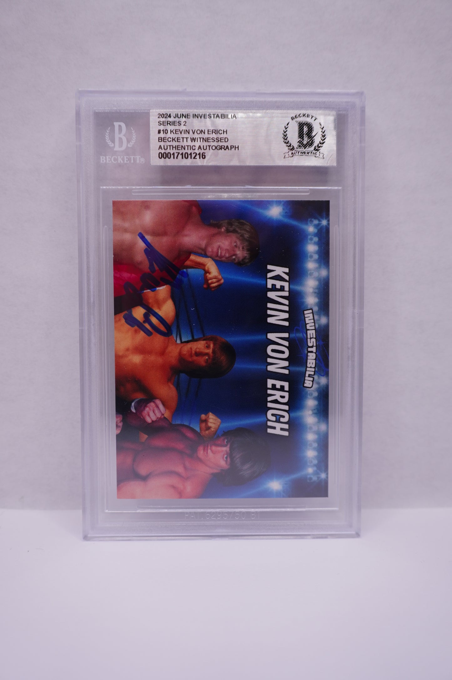 2024 JUNE INVESTABILIA SERIES 2 KEVIN VON ERICH #10 BGS AUTH. AUTO