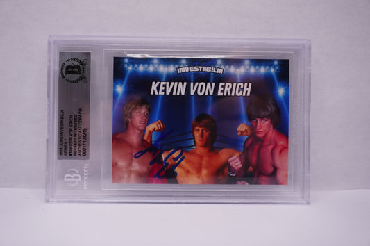 2024 JUNE INVESTABILIA SERIES 2 KEVIN VON ERICH #10 BGS AUTH. AUTO