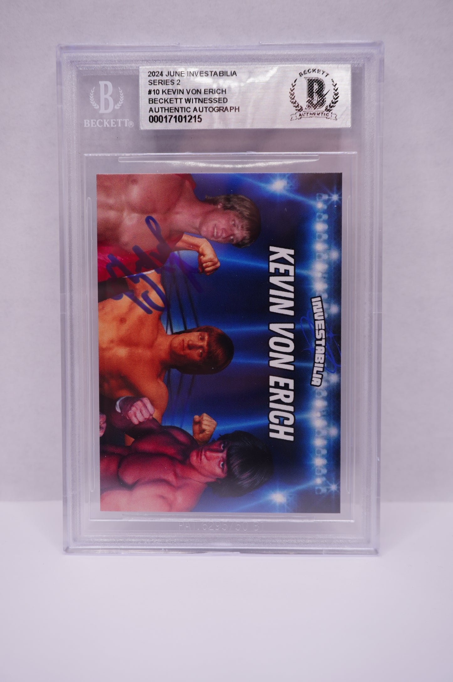 2024 JUNE INVESTABILIA SERIES 2 KEVIN VON ERICH #10 BGS AUTH. AUTO