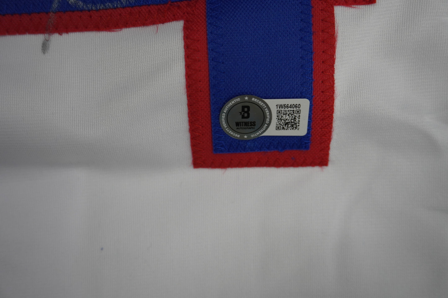 JULIO FRANCO TEXAS RANGERS WHITE SIGNED JERSEY BAS COA