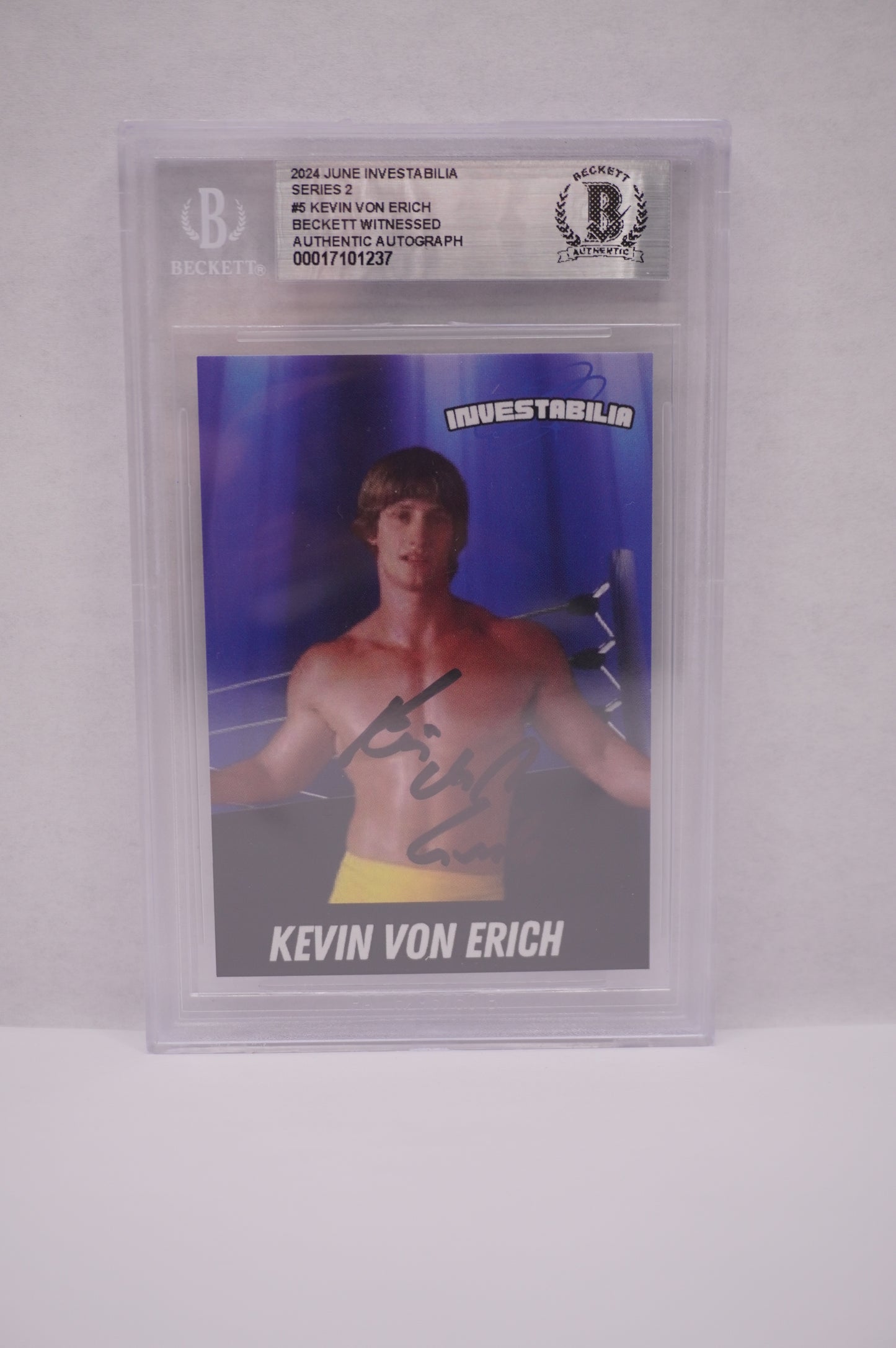 2024 JUNE INVESTABILIA SERIES 2 KEVIN VON ERICH #5 BGS AUTH. AUTO