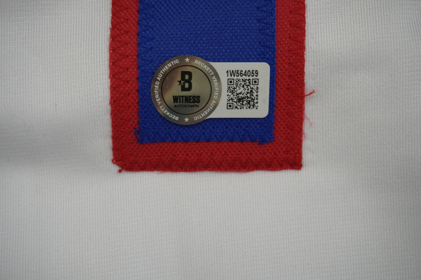 JULIO FRANCO TEXAS RANGERS WHITE SIGNED JERSEY BAS COA