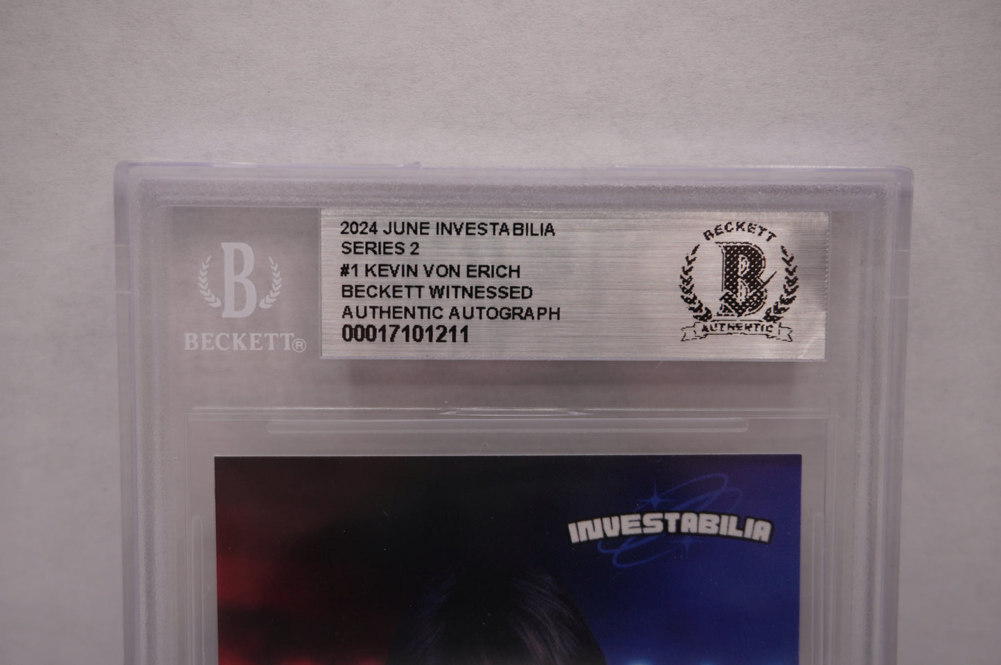 2024 JUNE INVESTABILIA SERIES 2 KEVIN VON ERICH BGS AUTH. AUTO