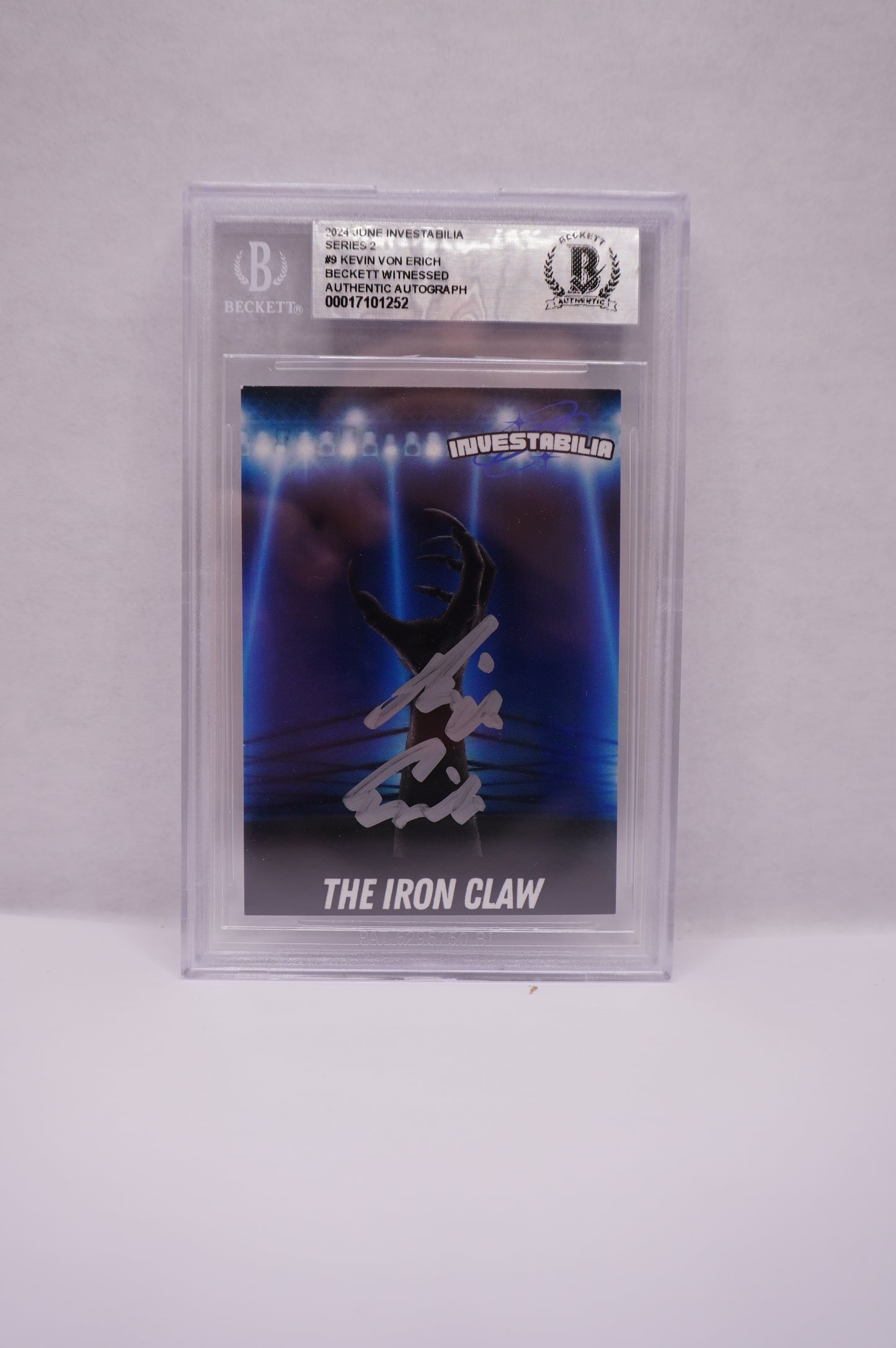 2024 JUNE INVESTABILIA SERIES 2 KEVIN VON ERICH #9 BGS AUTH. AUTO