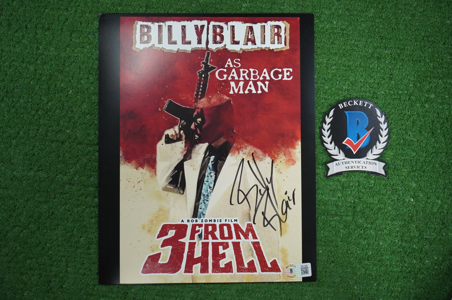 Billy Blair Signed 8x10 Photo 3 From Hell BAS COA