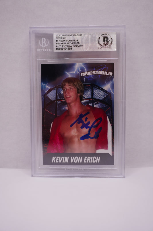 2024 JUNE INVESTABILIA SERIES 2 KEVIN VON ERICH #4 BGS AUTH. AUTO