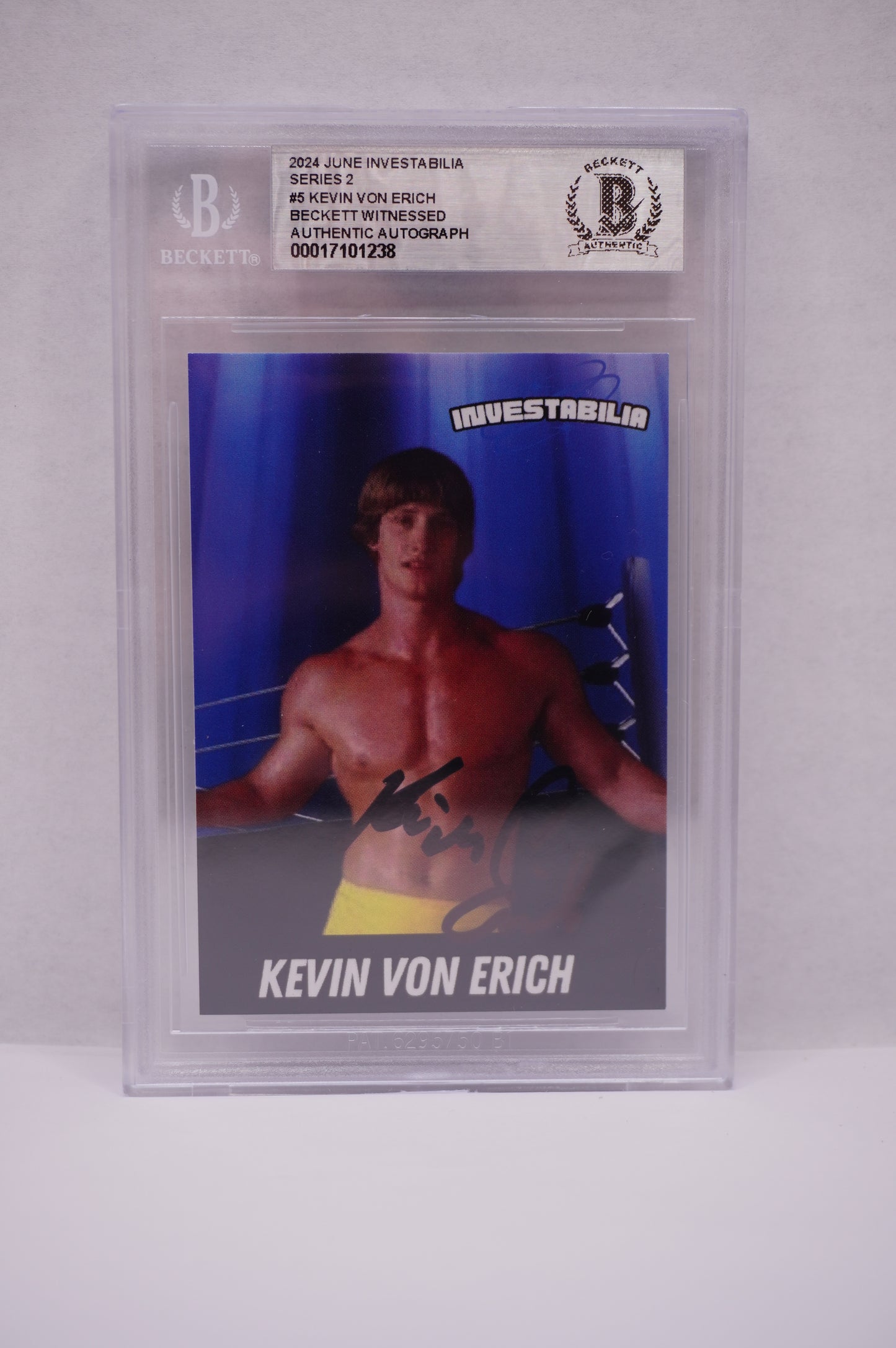 2024 JUNE INVESTABILIA SERIES 2 KEVIN VON ERICH #5 BGS AUTH. AUTO