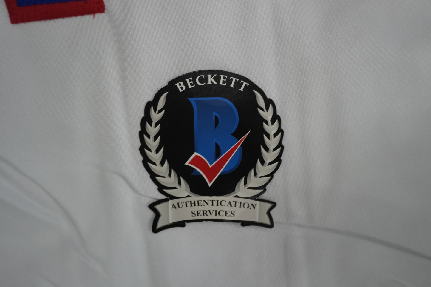 JULIO FRANCO TEXAS RANGERS WHITE SIGNED JERSEY BAS COA