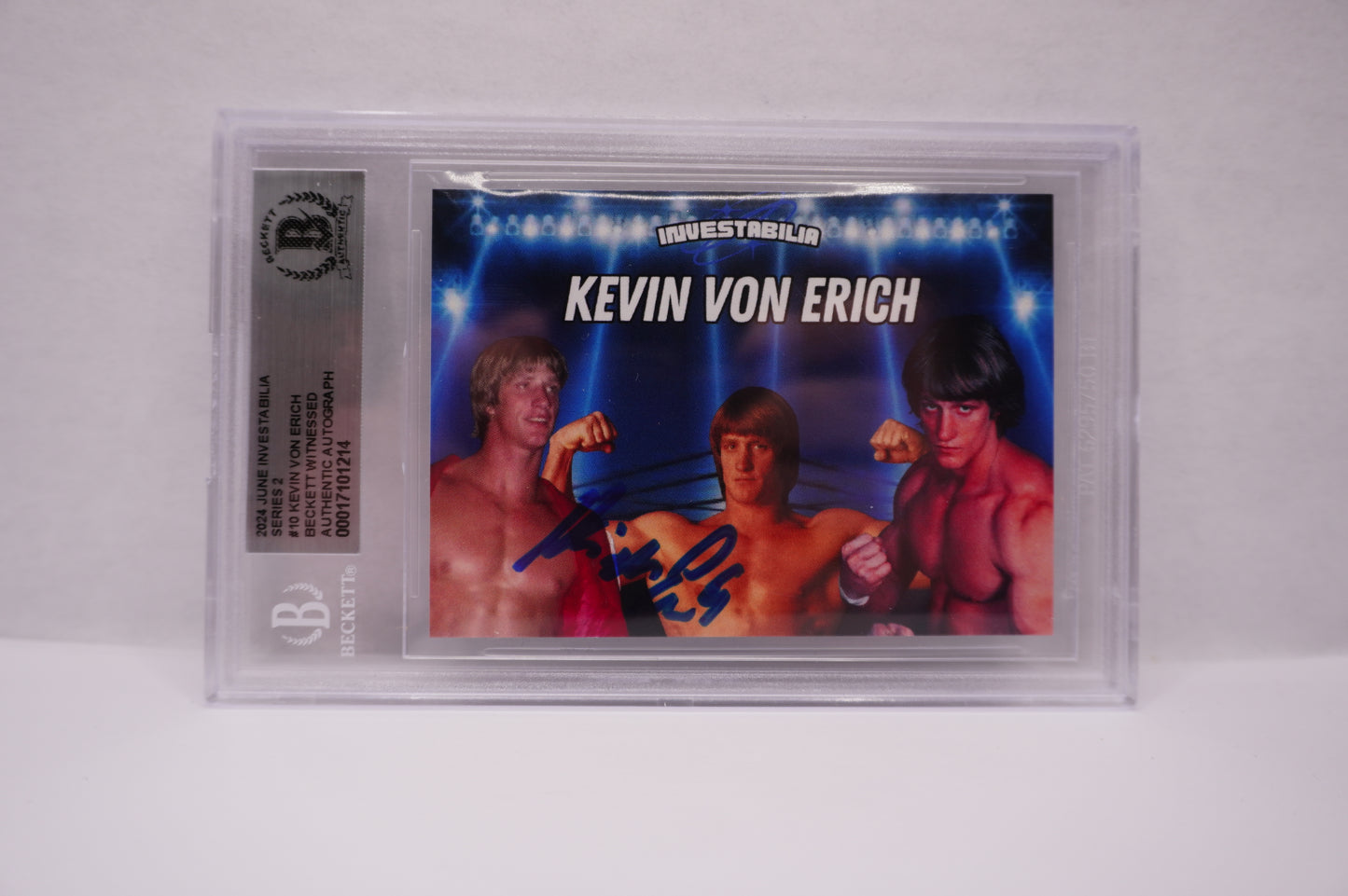 2024 JUNE INVESTABILIA SERIES 2 KEVIN VON ERICH #10 BGS AUTH. AUTO