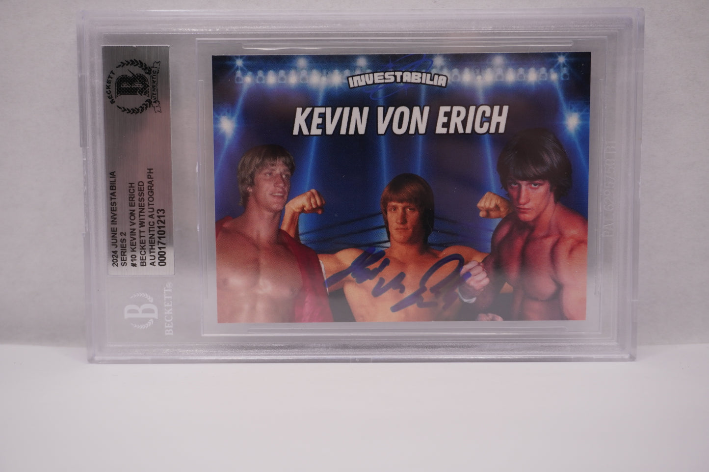 2024 JUNE INVESTABILIA SERIES 2 KEVIN VON ERICH #10 BGS AUTH. AUTO