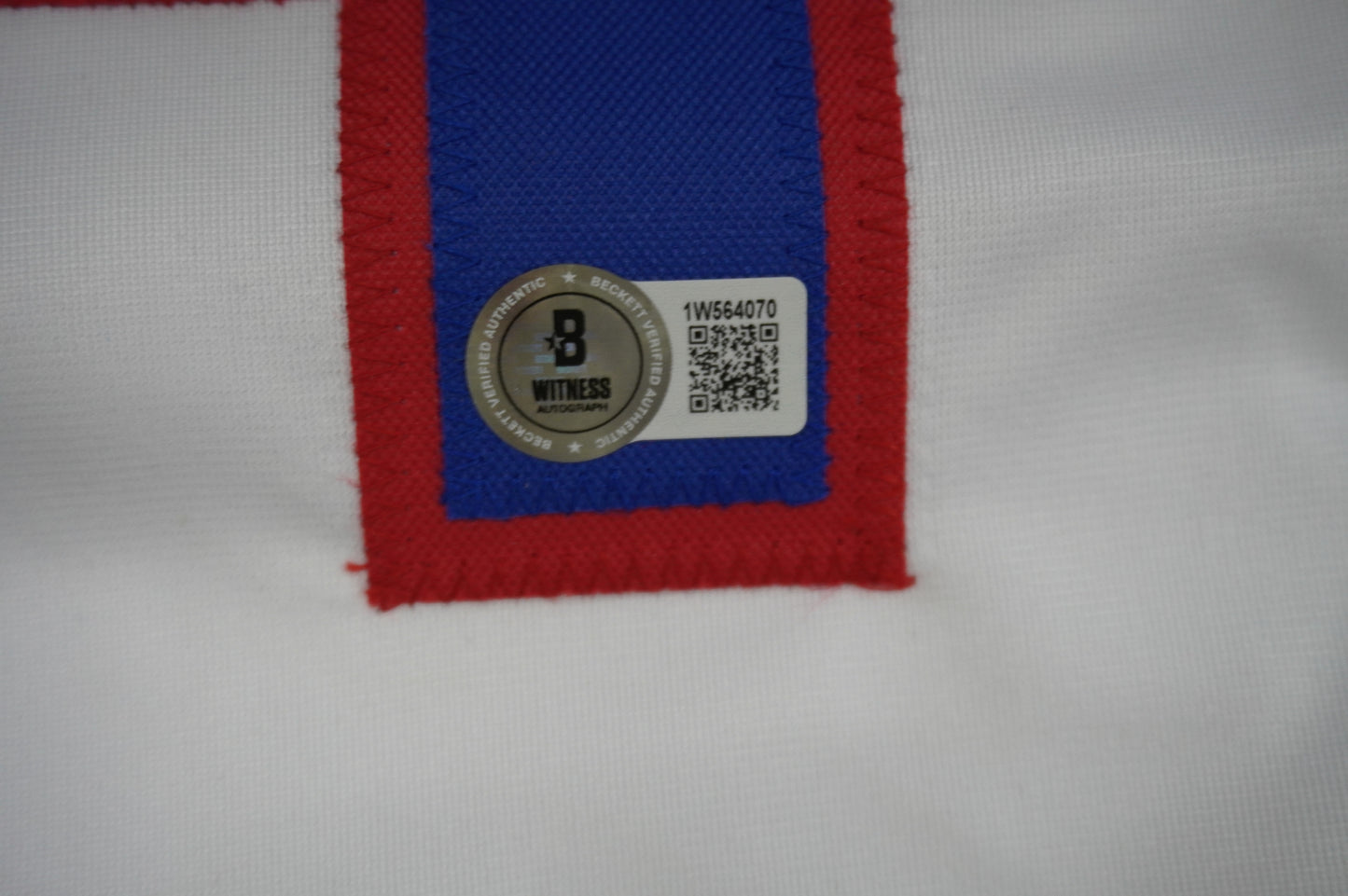 JULIO FRANCO TEXAS RANGERS WHITE SIGNED JERSEY BAS COA