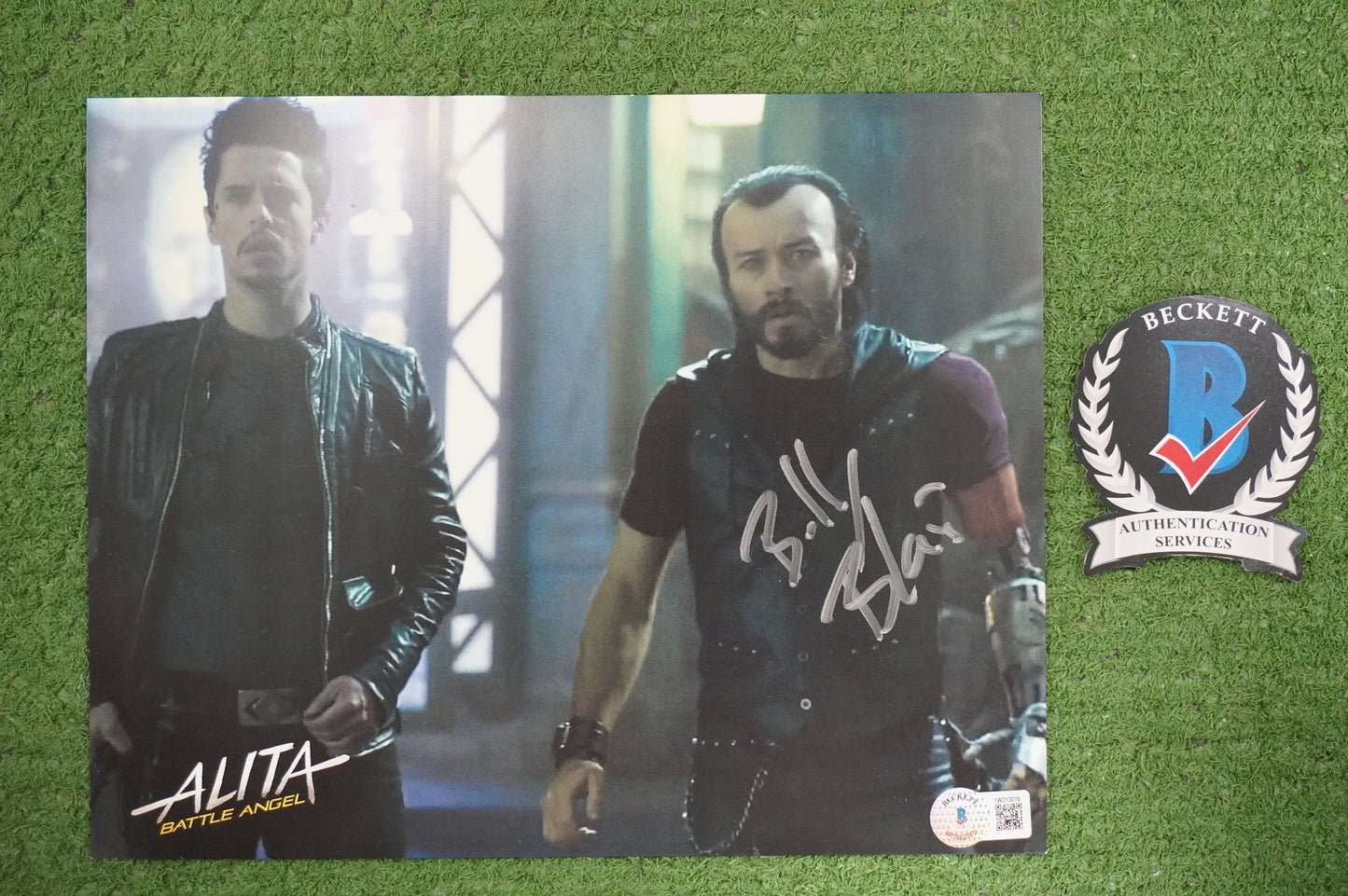 Billy Blair Signed 8x10 Photo Alita Battle Angel BAS COA