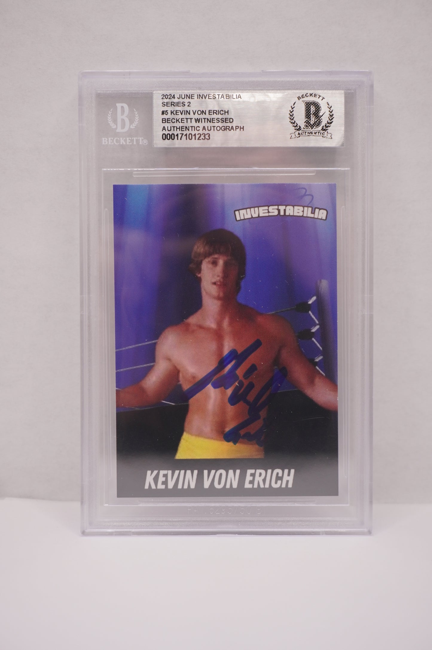 2024 JUNE INVESTABILIA SERIES 2 KEVIN VON ERICH #5 BGS AUTH. AUTO