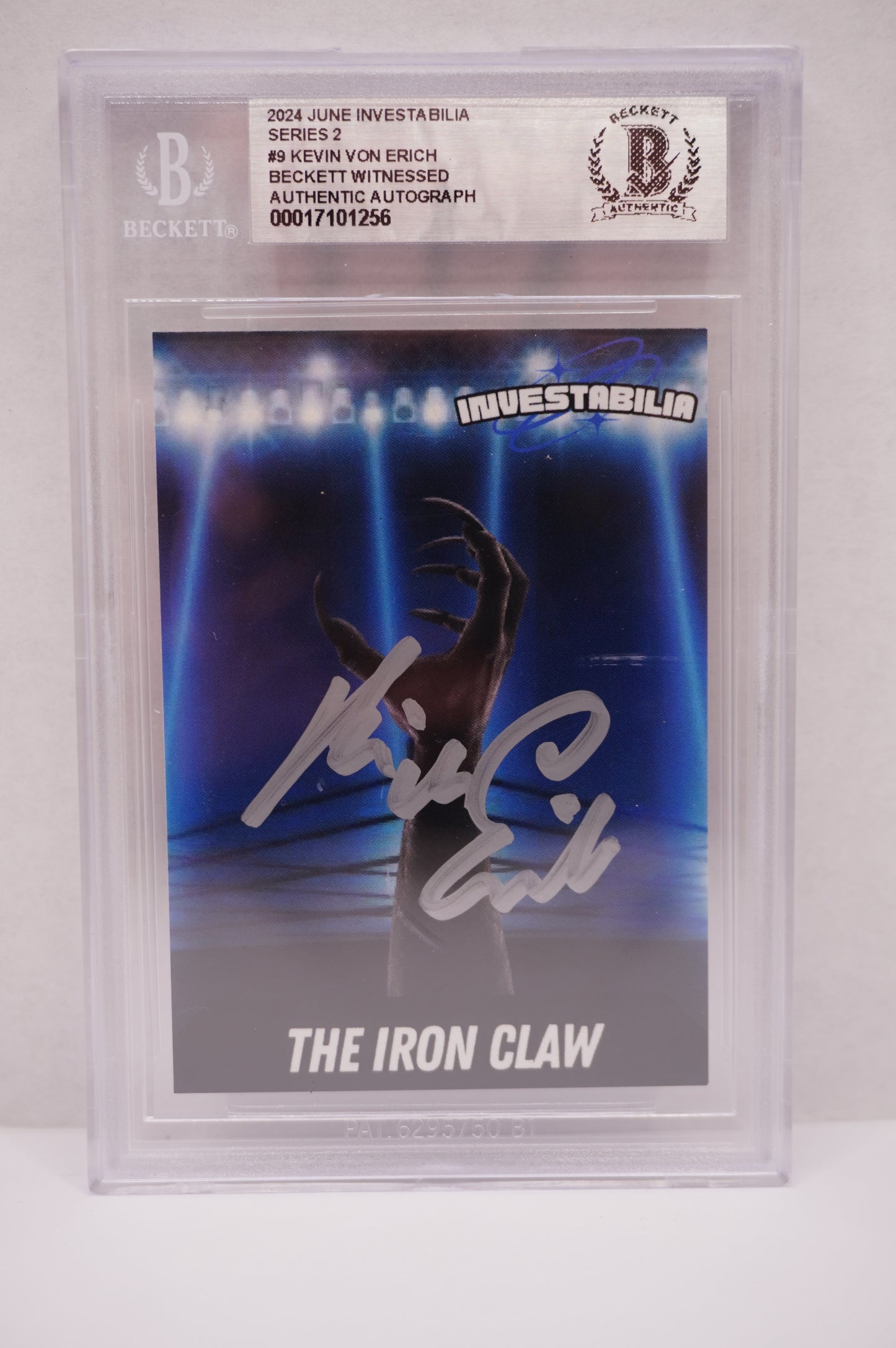 2024 JUNE INVESTABILIA SERIES 2 KEVIN VON ERICH #9 BGS AUTH. AUTO