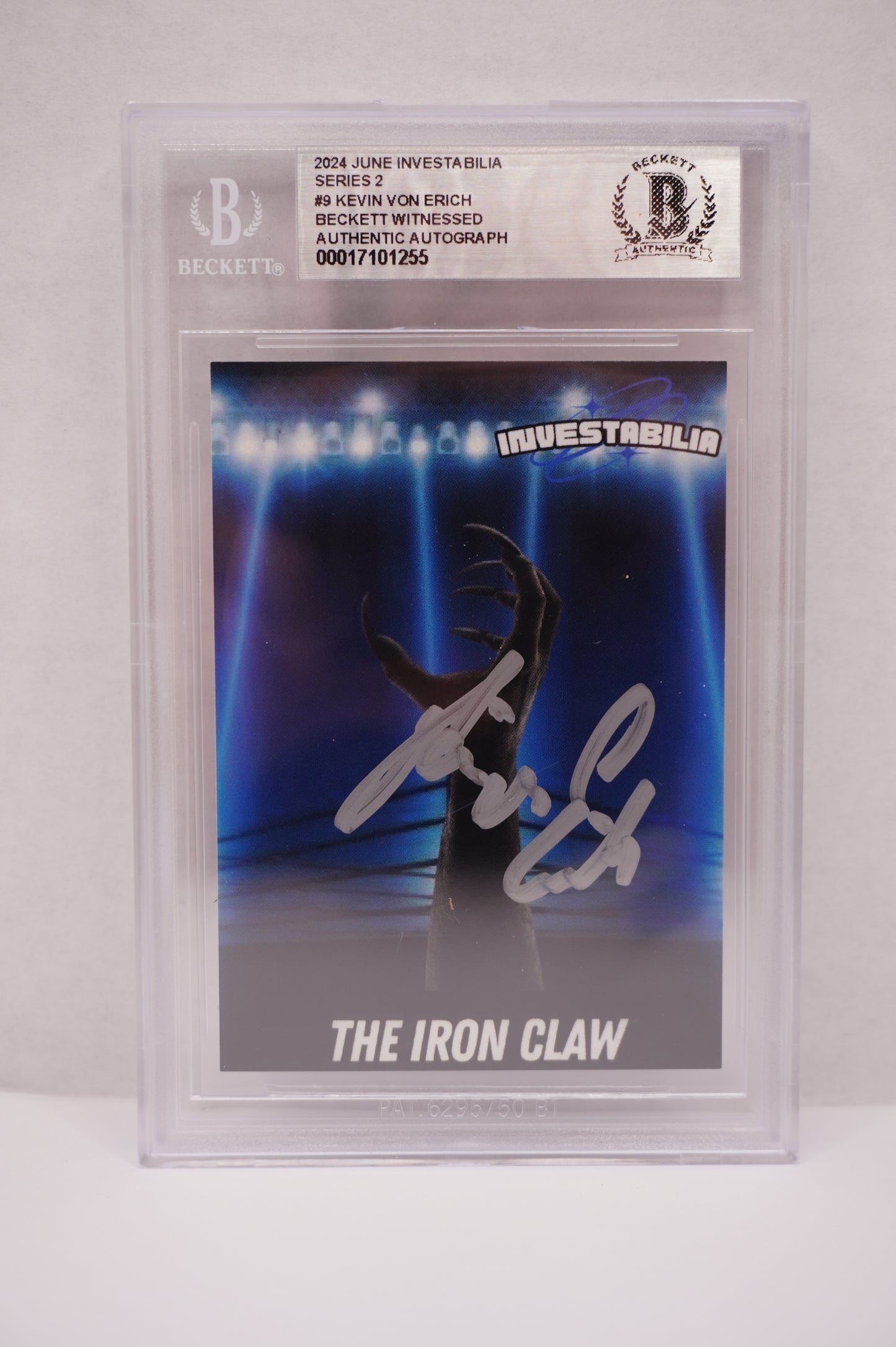 2024 JUNE INVESTABILIA SERIES 2 KEVIN VON ERICH #9 BGS AUTH. AUTO