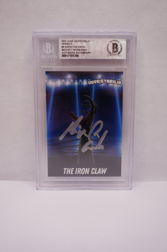 2024 JUNE INVESTABILIA SERIES 2 KEVIN VON ERICH #9 BGS AUTH. AUTO