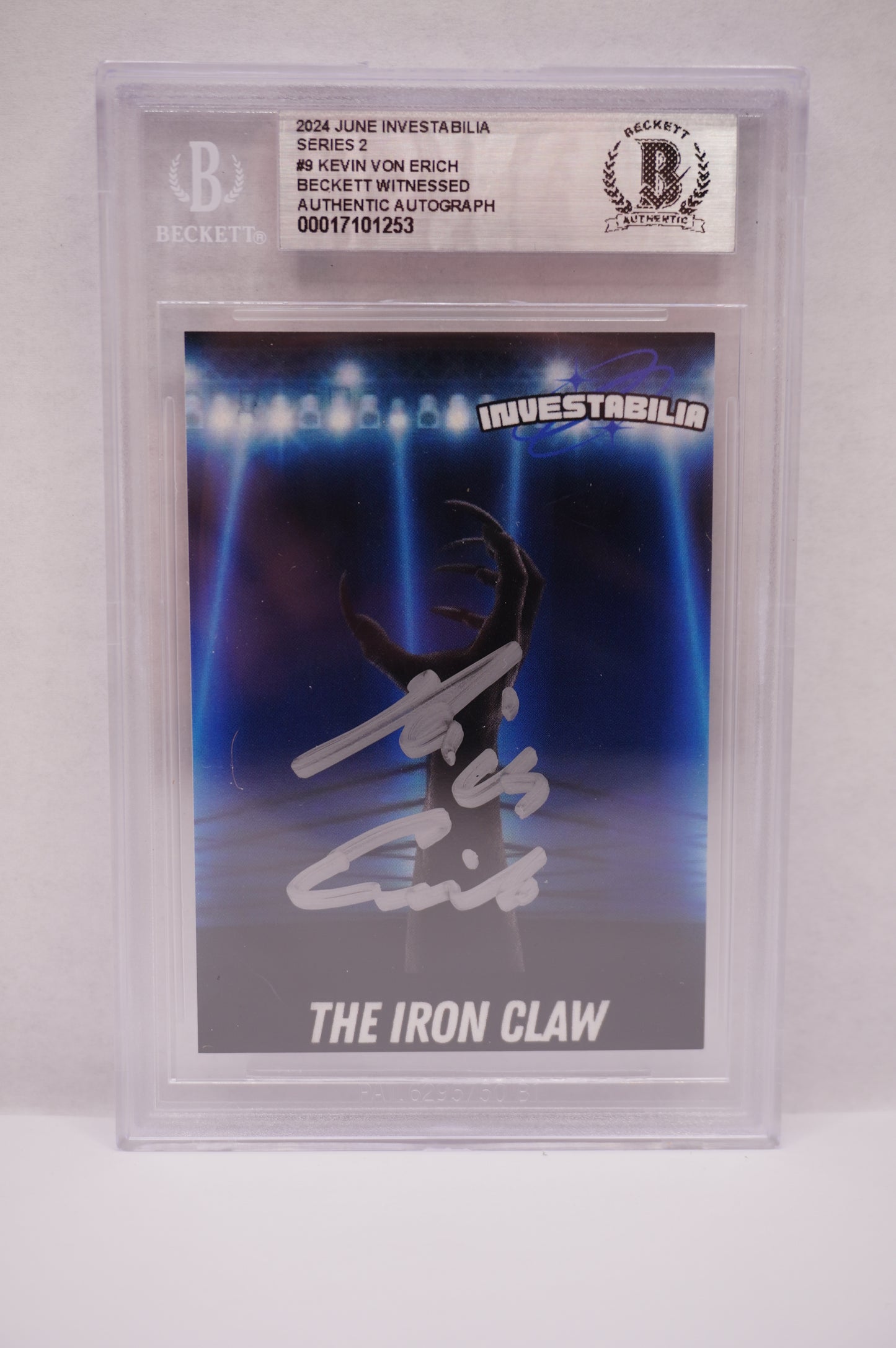 2024 JUNE INVESTABILIA SERIES 2 KEVIN VON ERICH #9 BGS AUTH. AUTO