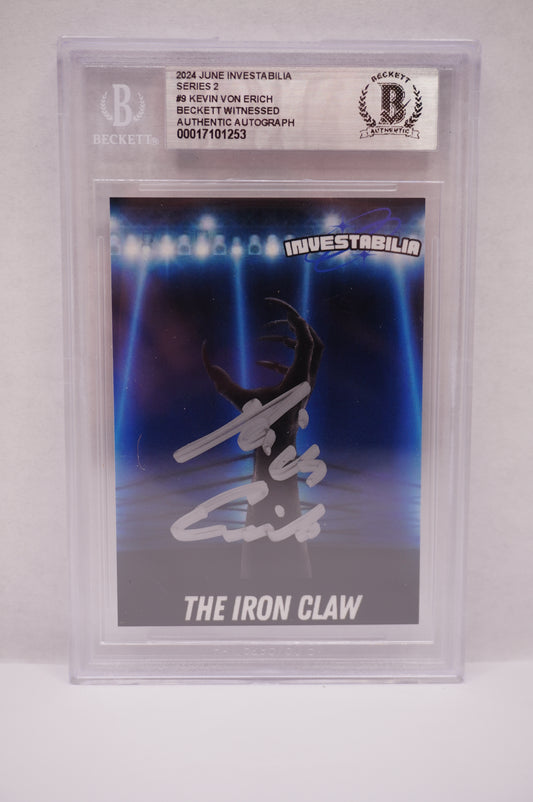 2024 JUNE INVESTABILIA SERIES 2 KEVIN VON ERICH #9 BGS AUTH. AUTO