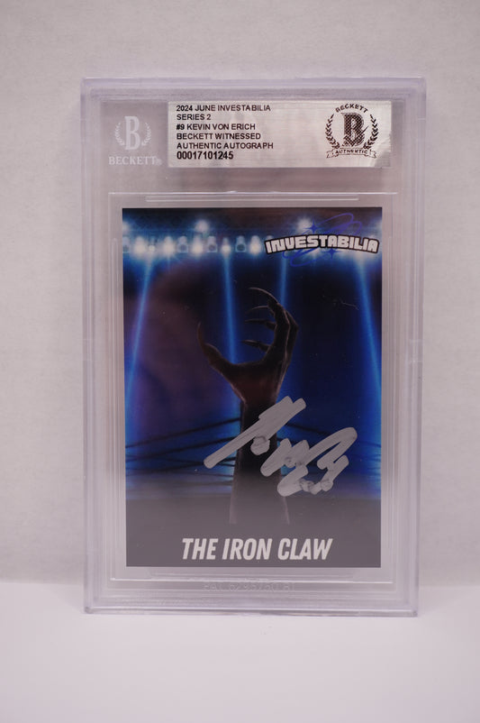 2024 JUNE INVESTABILIA SERIES 2 KEVIN VON ERICH #9 BGS AUTH. AUTO