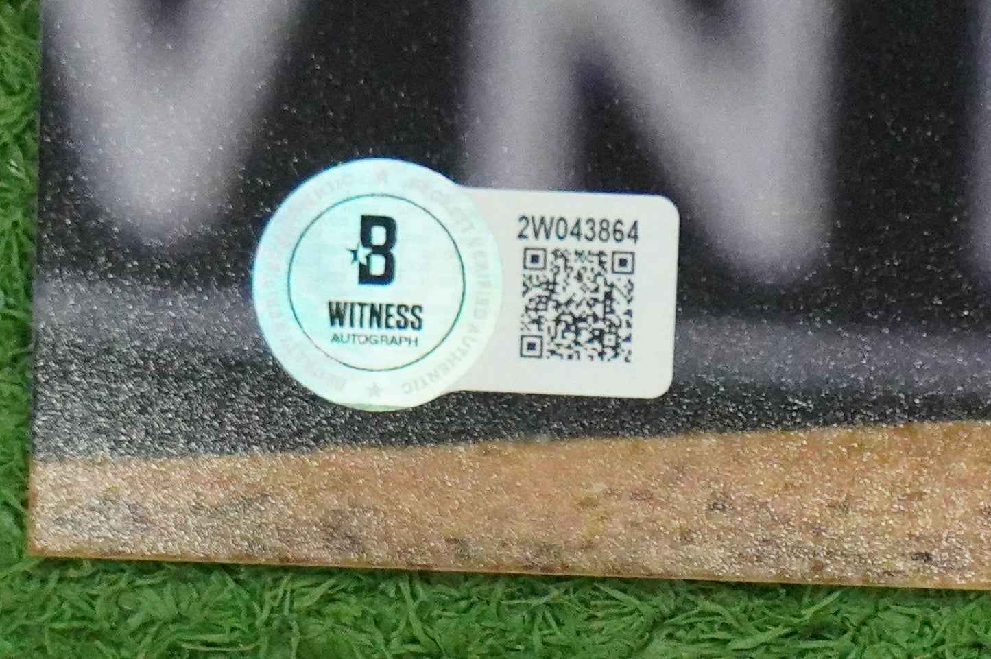 JOSH SBORZ TEXAS RANGERS SIGNED 8x10 PHOTO World Series Glove Slam BAS COA