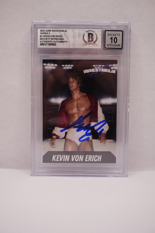 2024 JUNE INVESTABILIA SERIES 2 KEVIN VON ERICH #2 BGS AUTH. AUTO