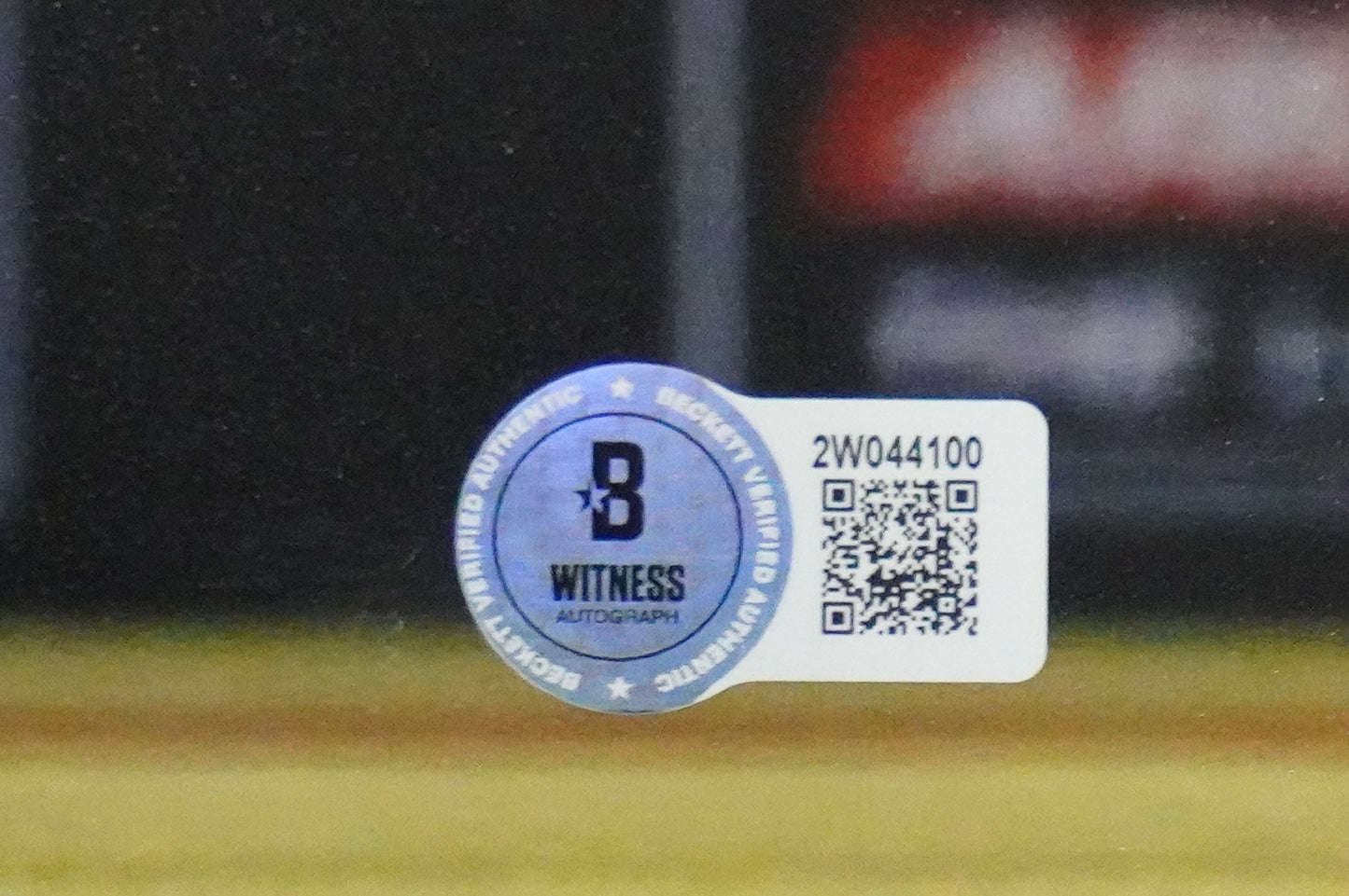 JOSH SBORZ TEXAS RANGERS SIGNED 8x10 PHOTO World Series Champs BAS COA