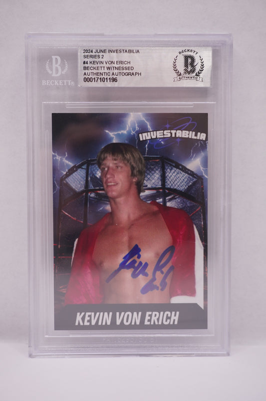 2024 JUNE INVESTABILIA SERIES 2 KEVIN VON ERICH #4 BGS AUTH. AUTO