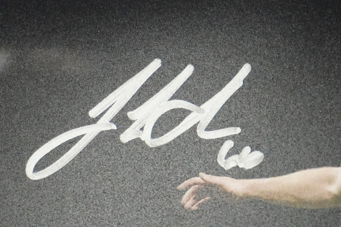 JOSH SBORZ TEXAS RANGERS SIGNED 8x10 PHOTO World Series Champs BAS COA